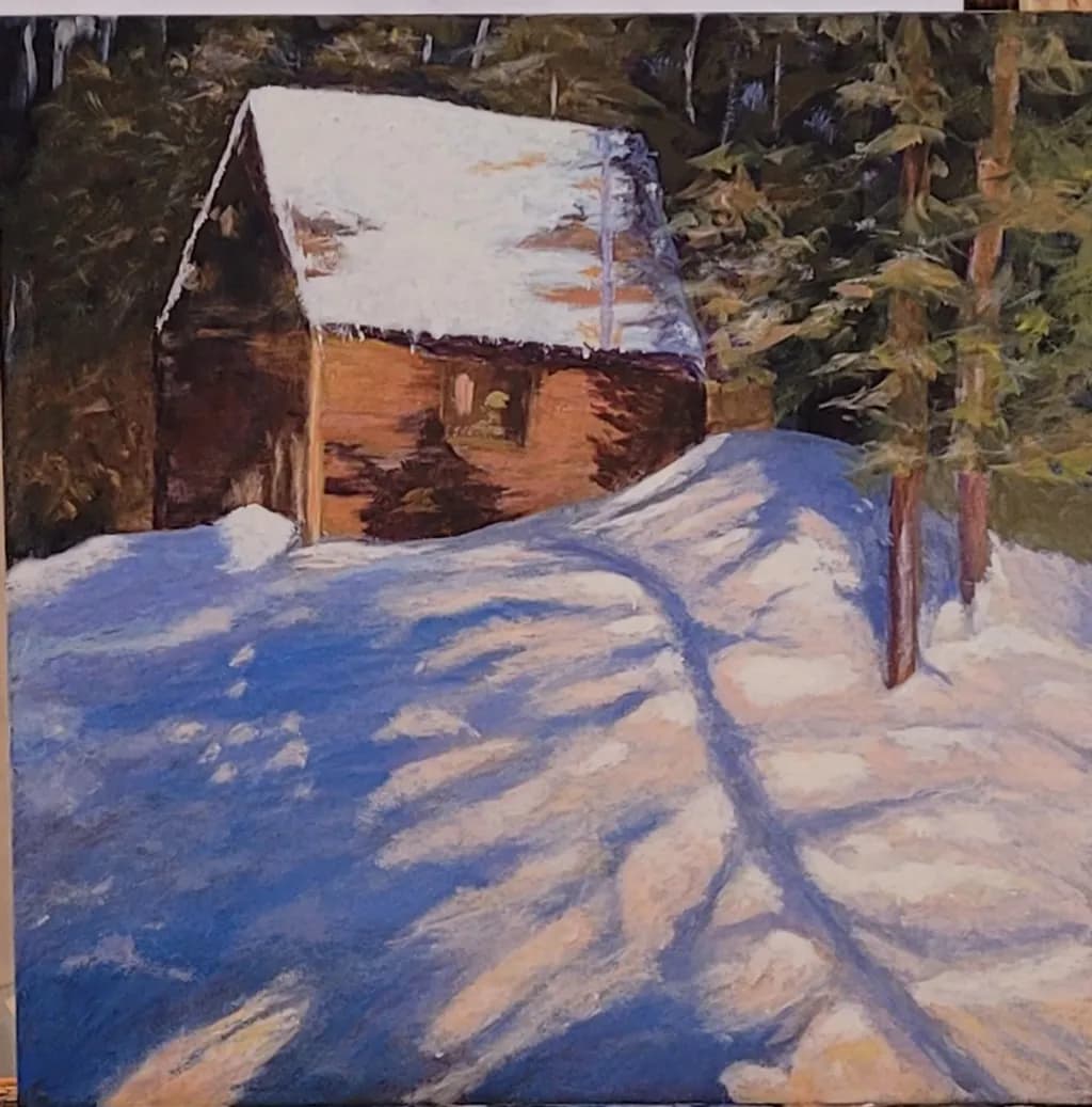 Quiet Cabin Shadows