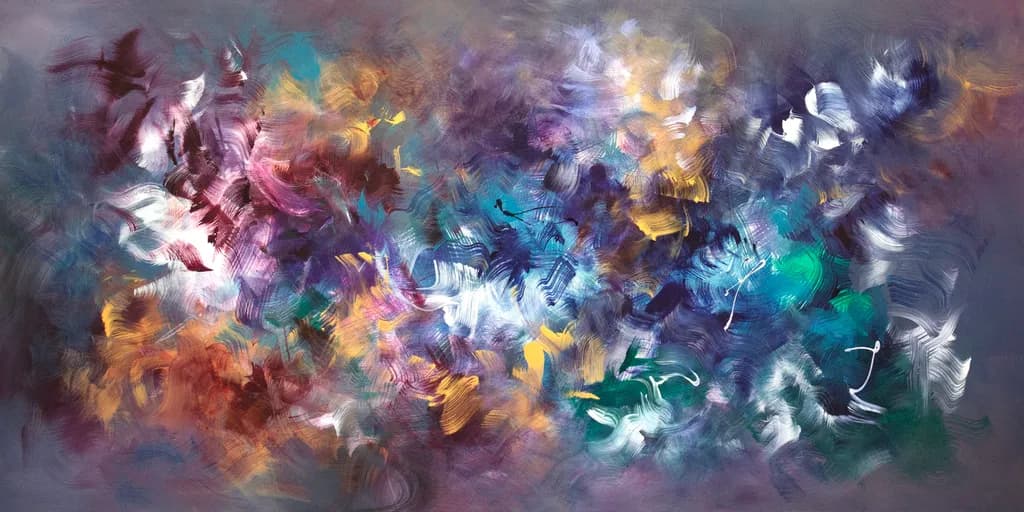 Whispers of Color: A Dance of Emotion and Light