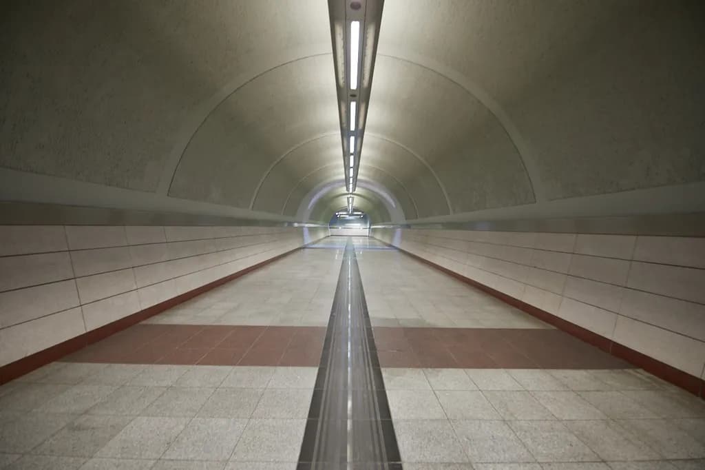 Greek Tunnel Perspective