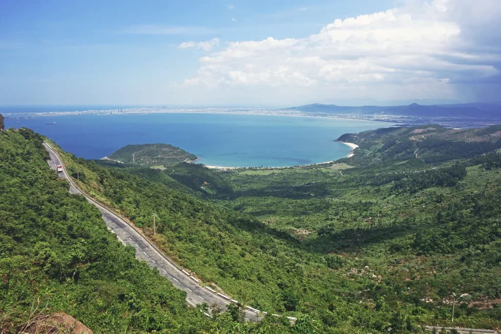 Serenity in Green: A Coastal Landscape Journey Through Nature's Embrace