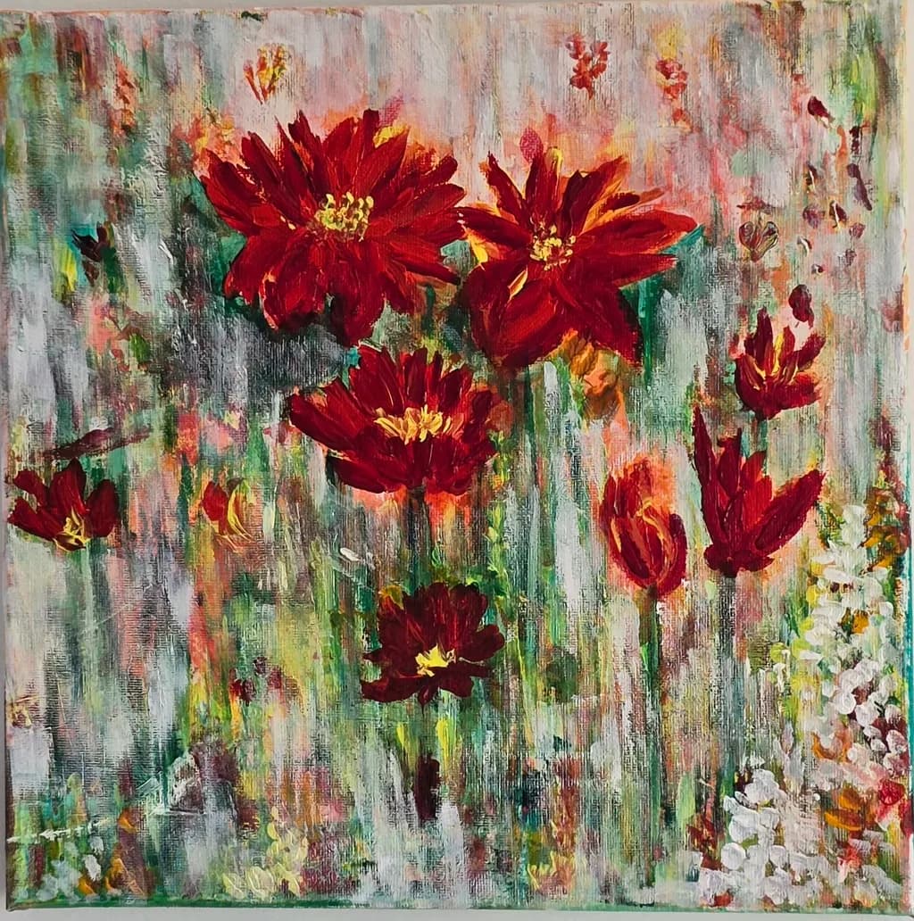 Crimson Blooms