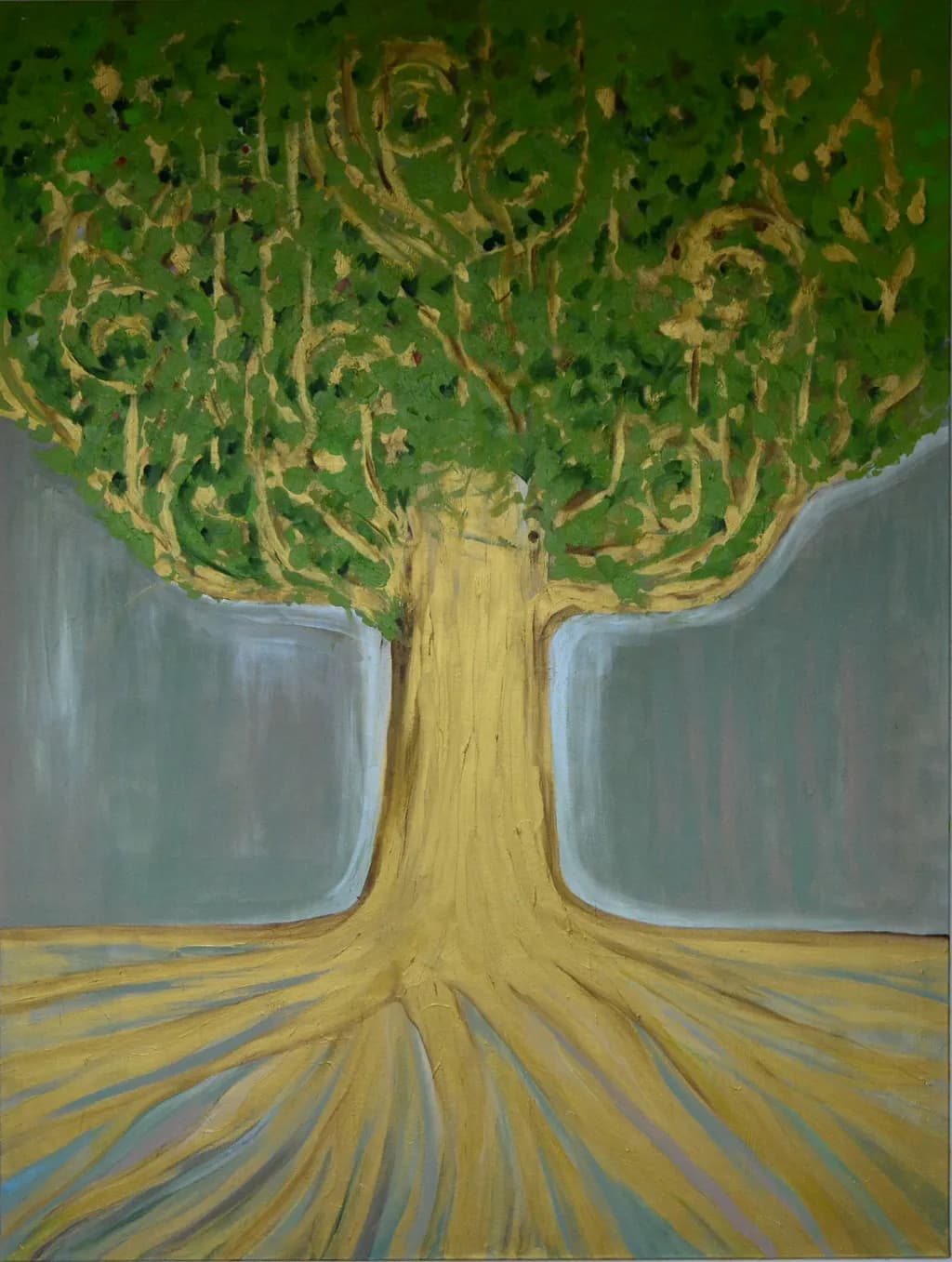 Golden Roots Tree