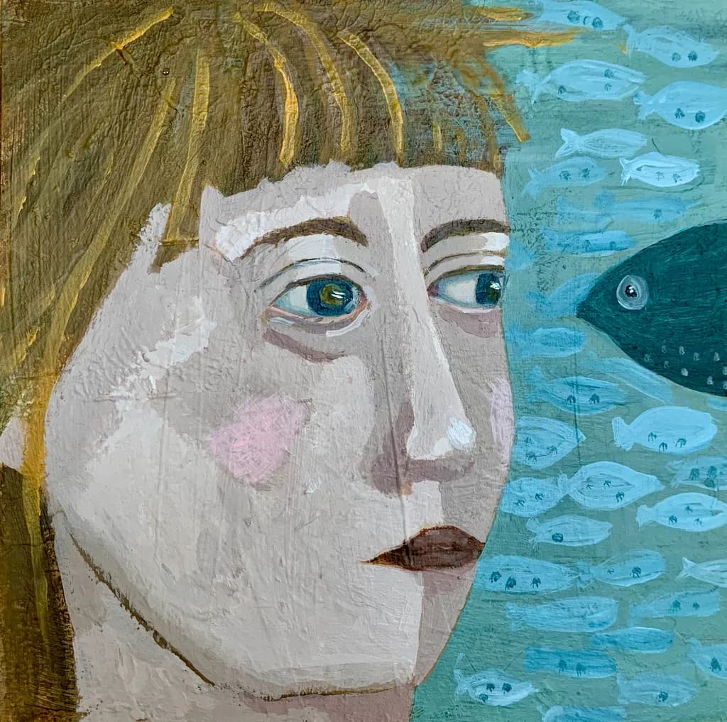 Whispers of the Sea: A Portrait of Connection and Curiosity
