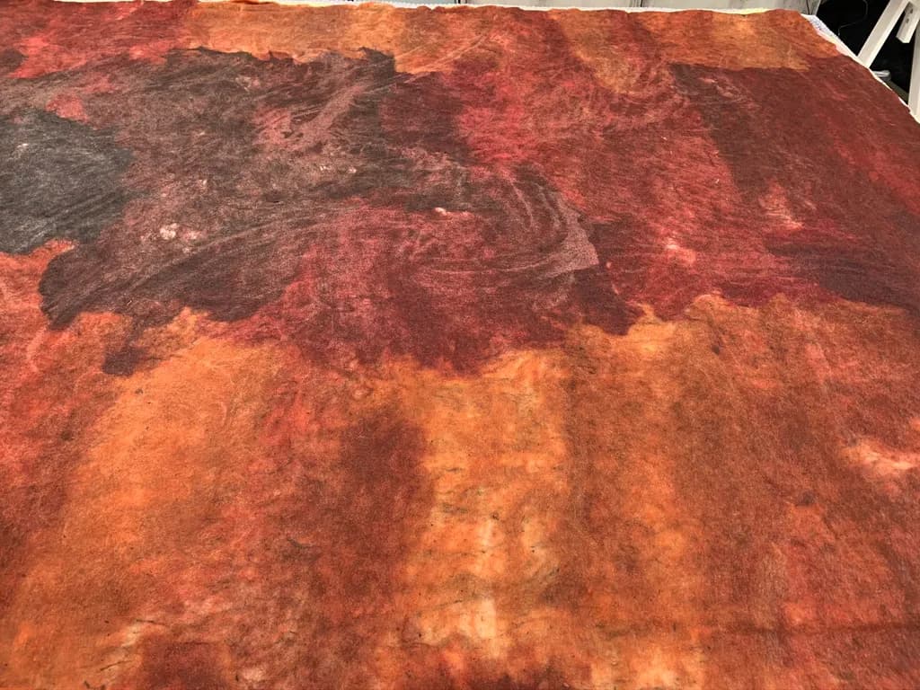 Warm Earthy Abstractions: A Textured Journey Through Organic Tones and Forms