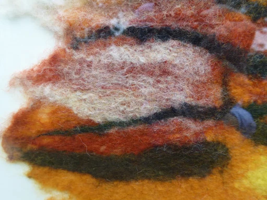 Vibrant Textures: An Abstract Journey Through Color and Fiber