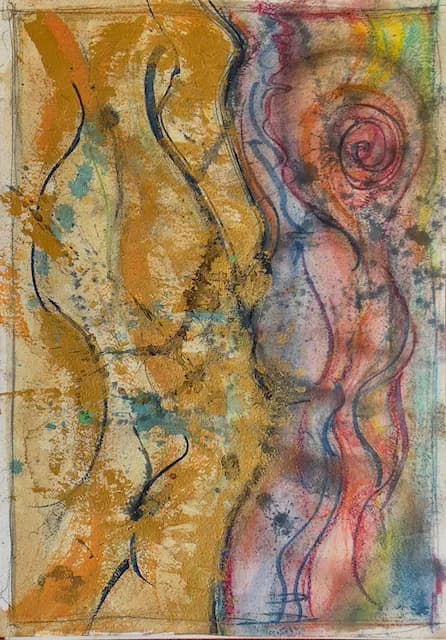 Whispers of Color: A Dance of Form and Emotion