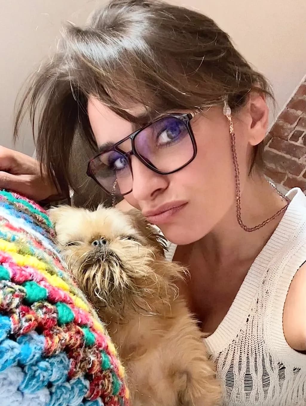 Whimsical Moments: A Cozy Embrace with My Furry Companion
