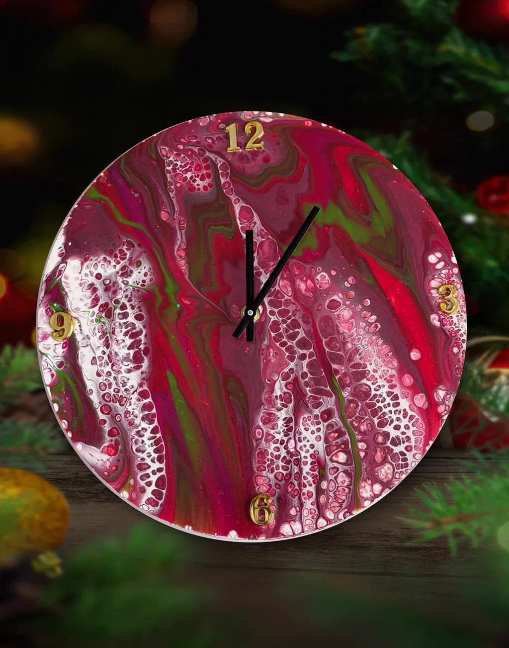 Colorful Clock Art