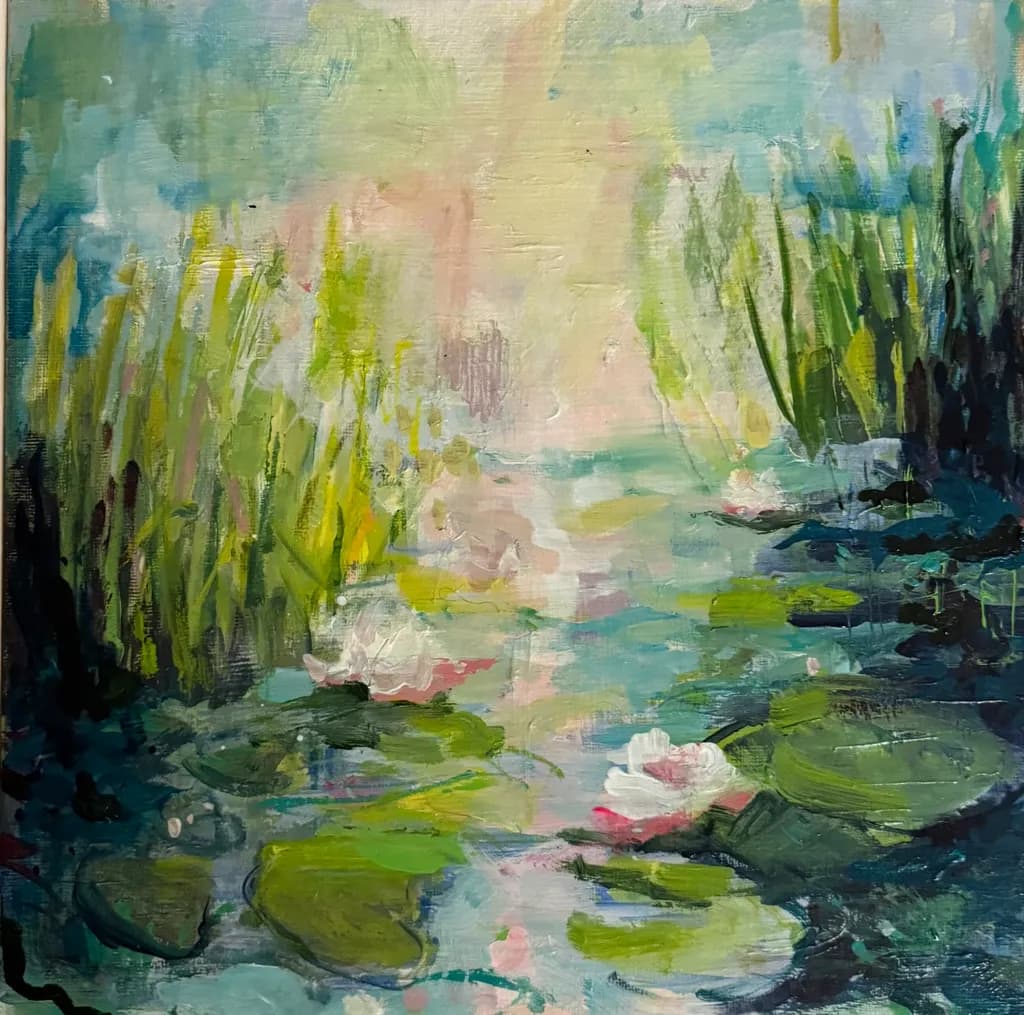Quiet Pond Reflection