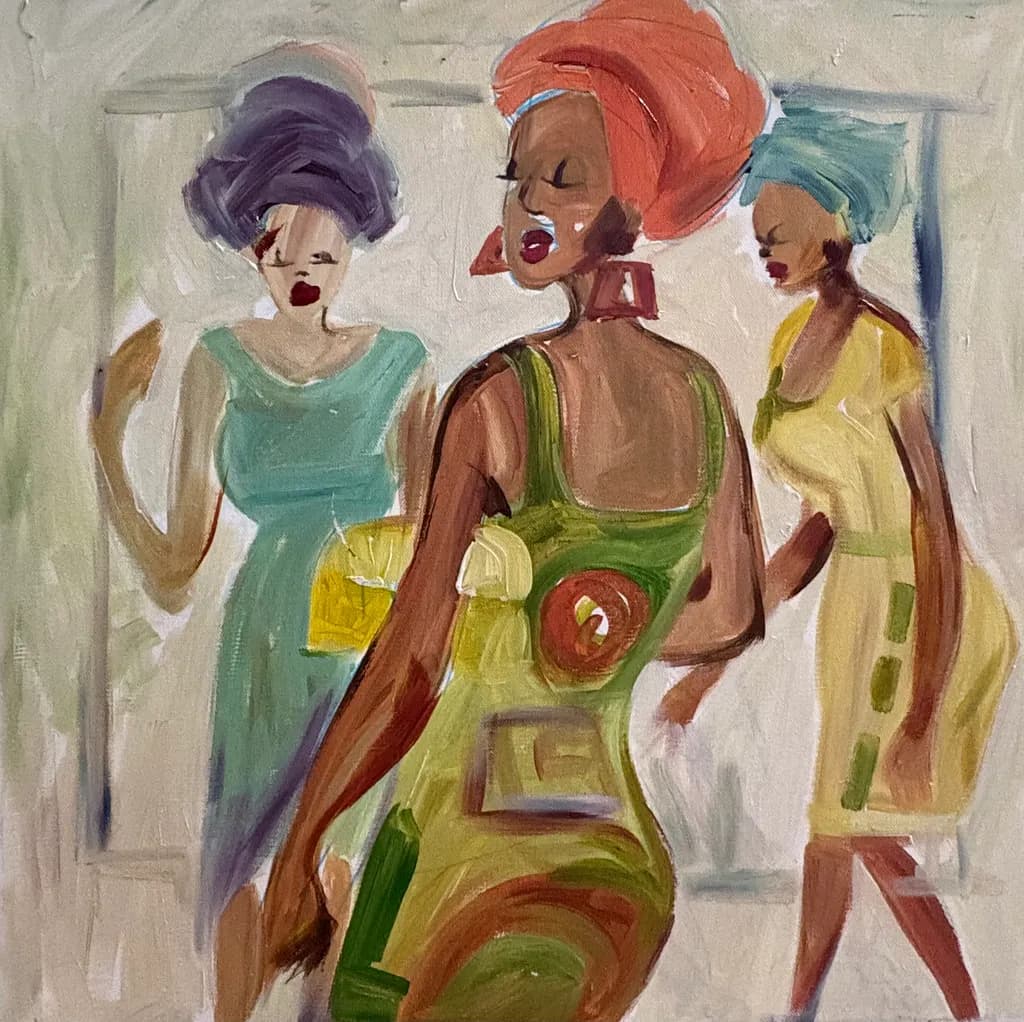 Vibrant Reflections: A Celebration of Contemporary Fashion and Expression