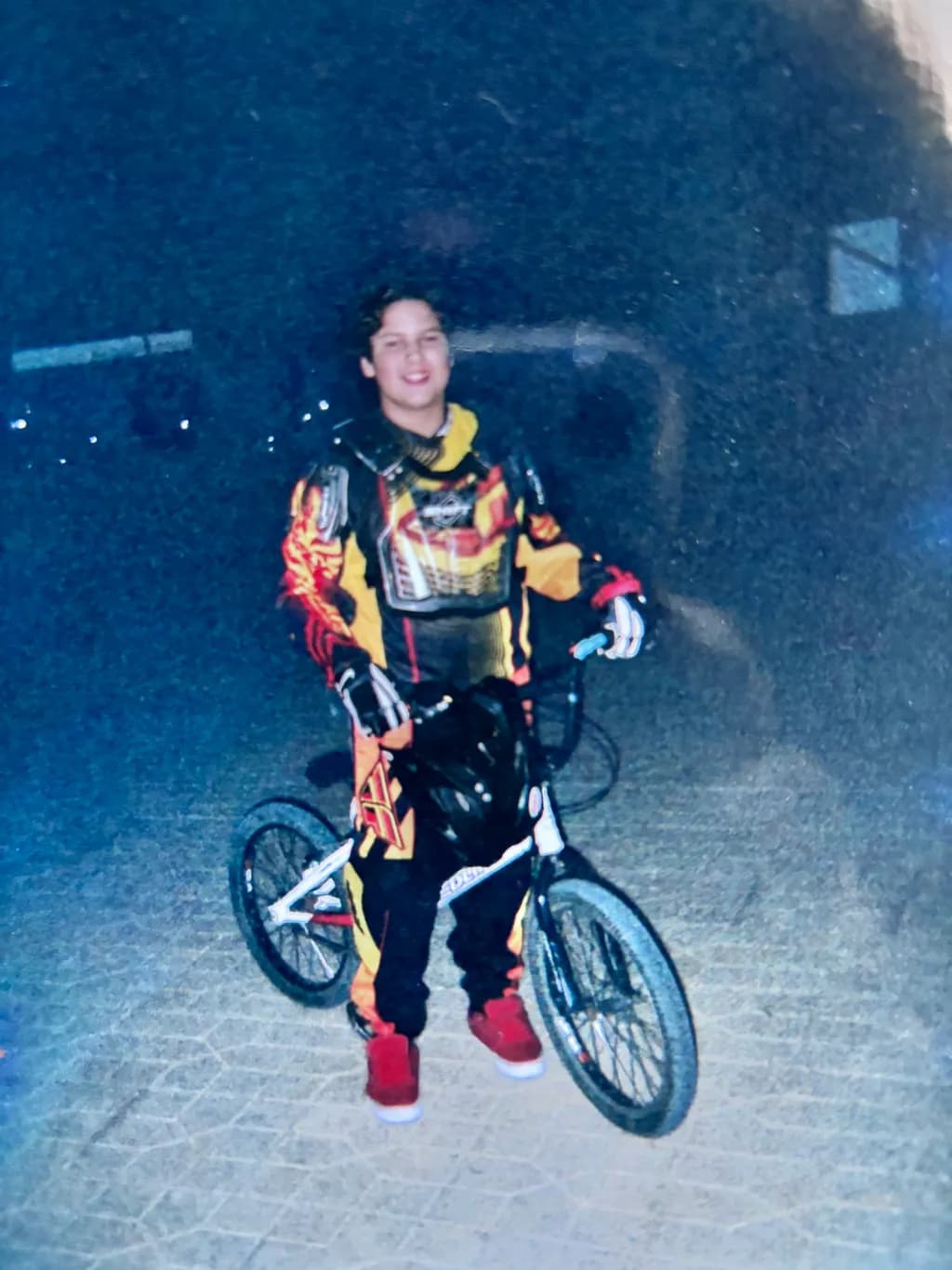 Rider's Spirit: A Night of BMX Adventure and Freedom