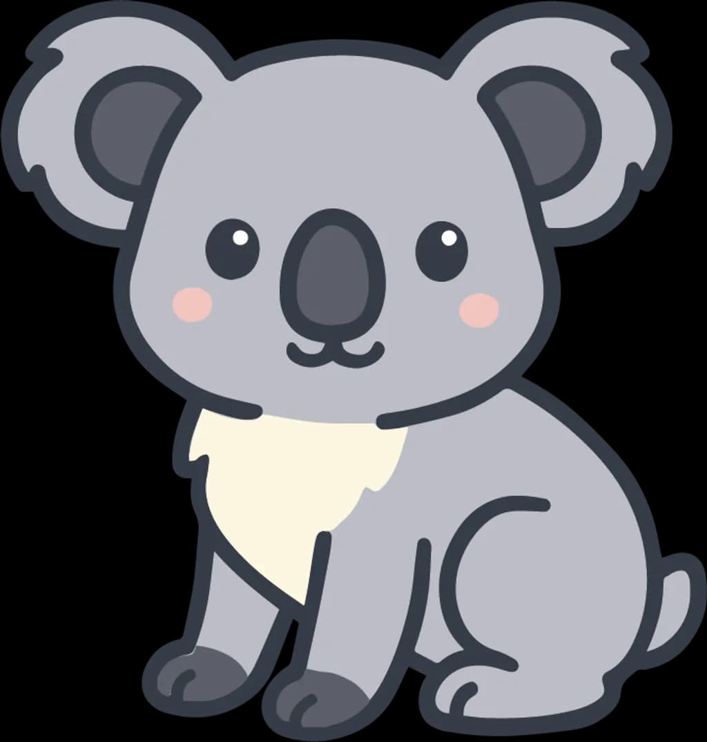Playful Koala