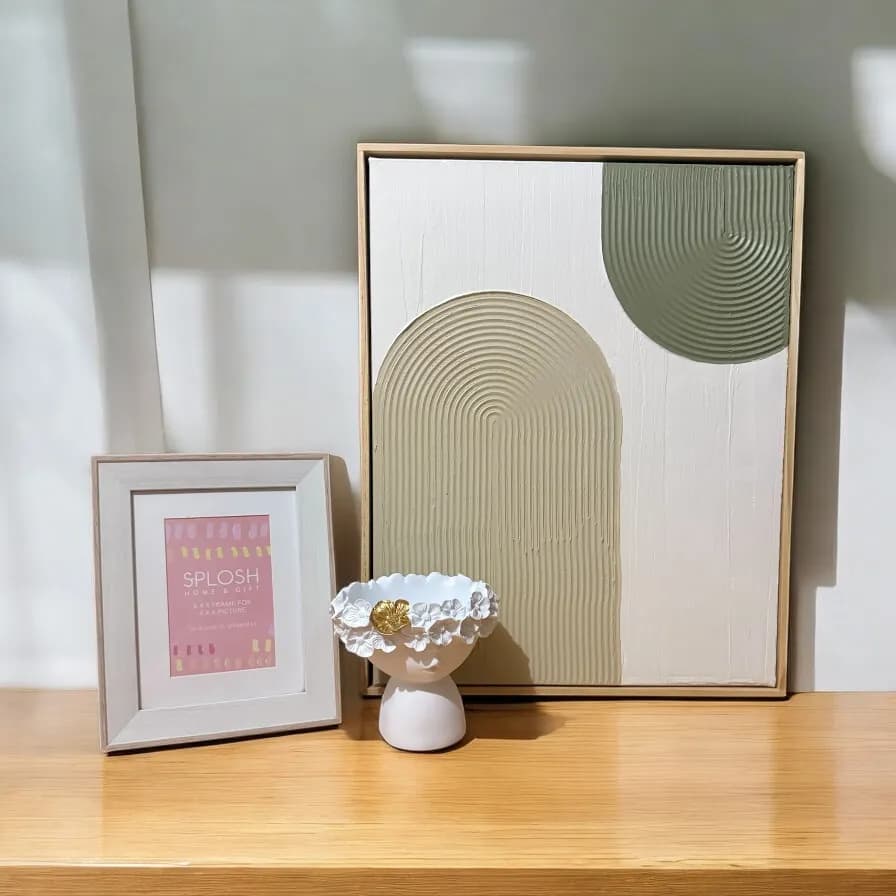 Serene Curves: A Textured Journey Through Minimalist Design
