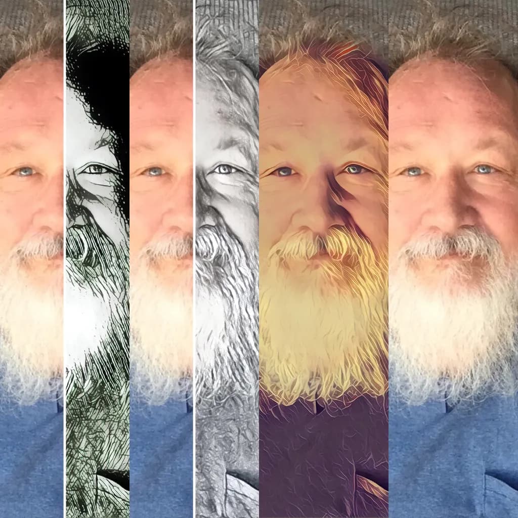 Whispers of Time: A Portrait Journey Through Color and Emotion
