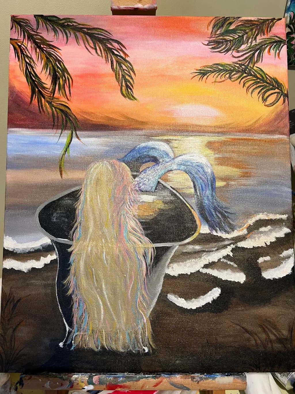 Whispers of the Ocean: A Serene Sunset Embrace