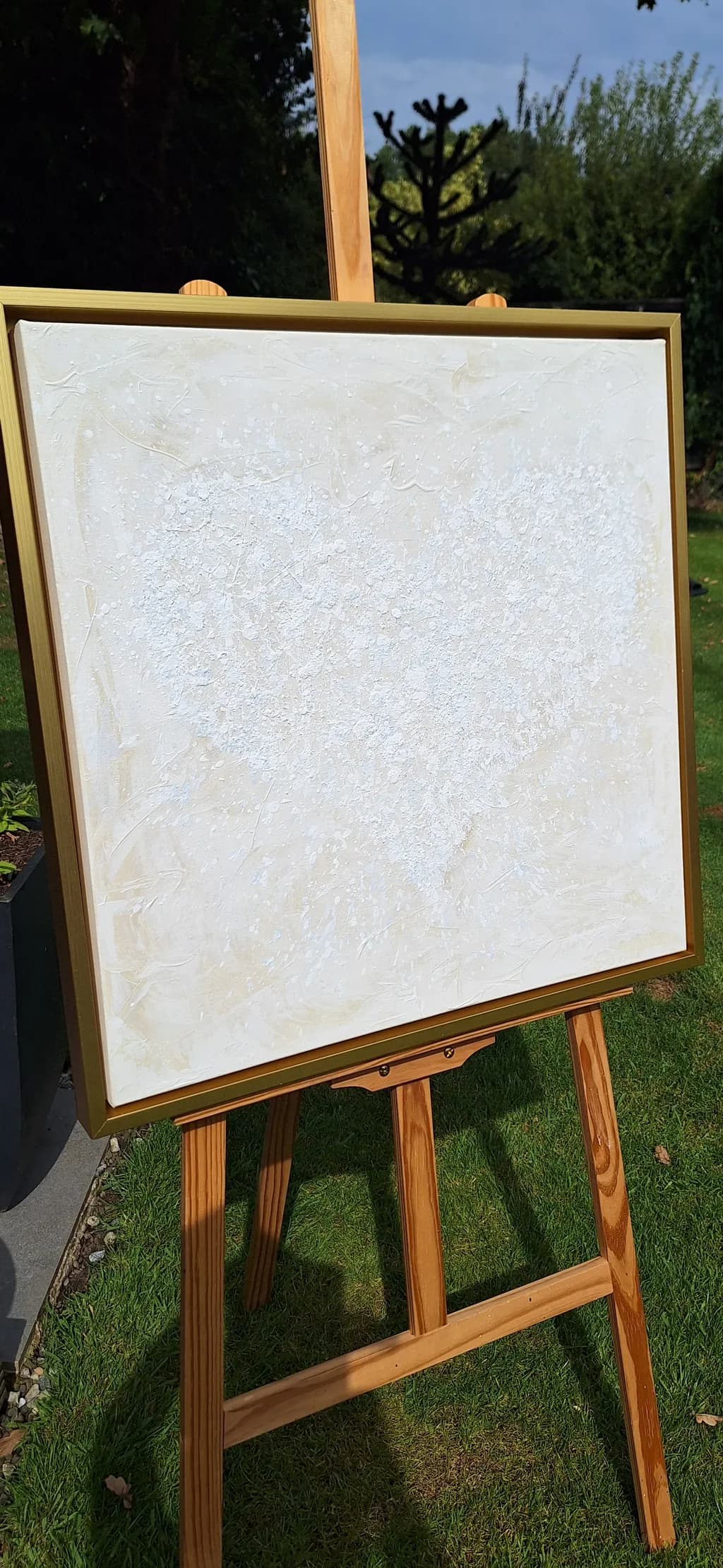 Whispers of White: An Abstract Journey Through Texture and Light
