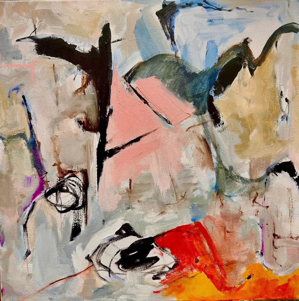 Chaos in Color: An Abstract Expression of Texture and Emotion