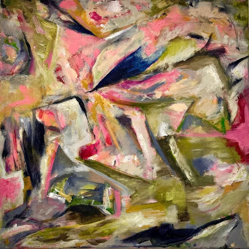 Vibrant Chaos: An Expressionistic Journey Through Color and Form