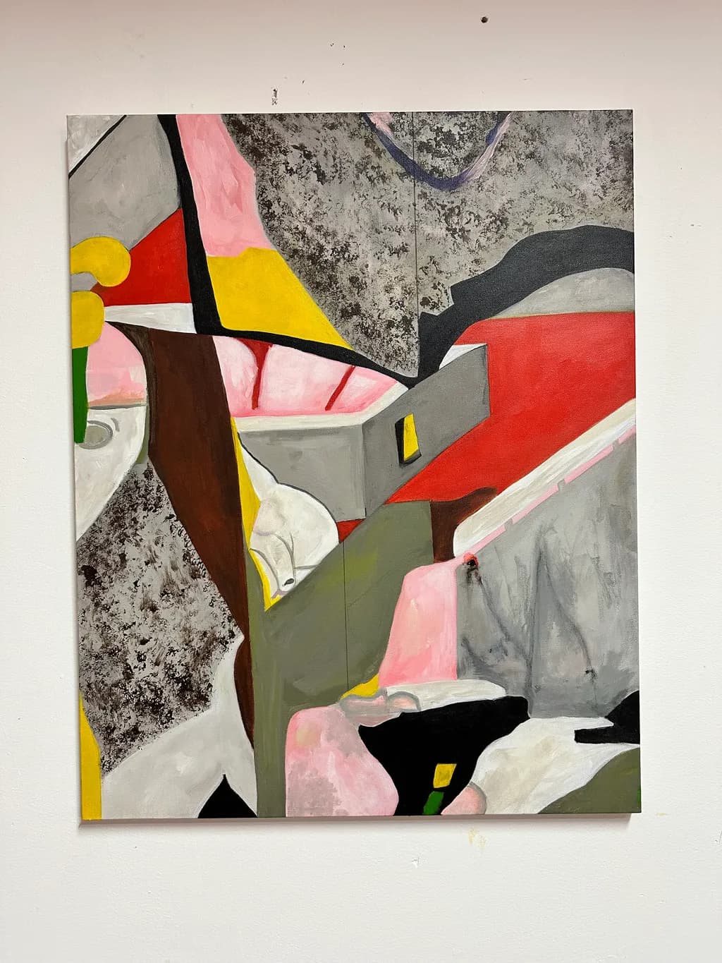 Colorful Chaos: A Whimsical Journey Through Abstract Forms and Playful Hues