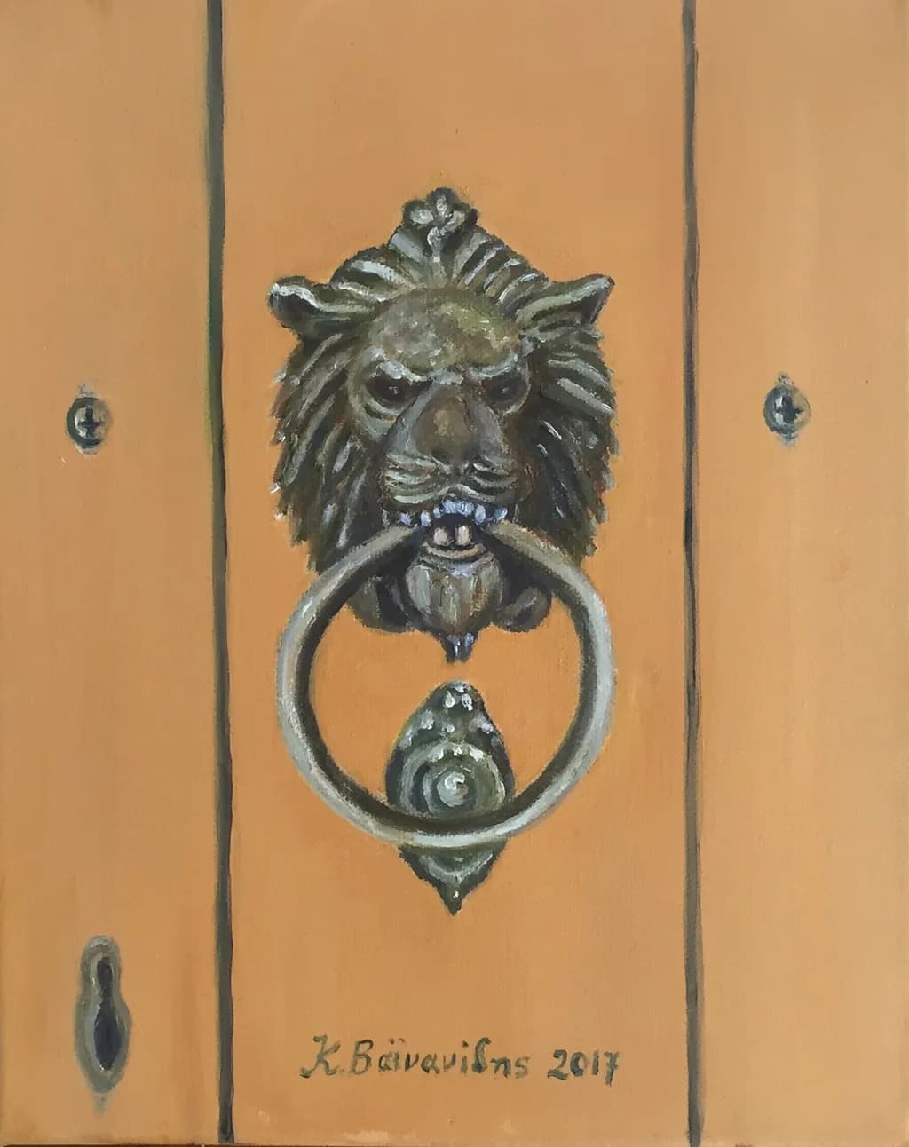 Lion's Gate Knocker