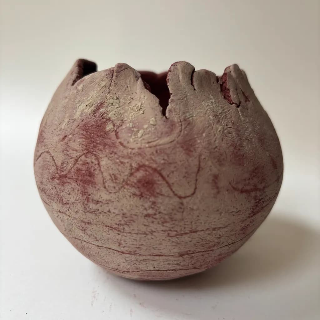 Cracked Earth Vessel