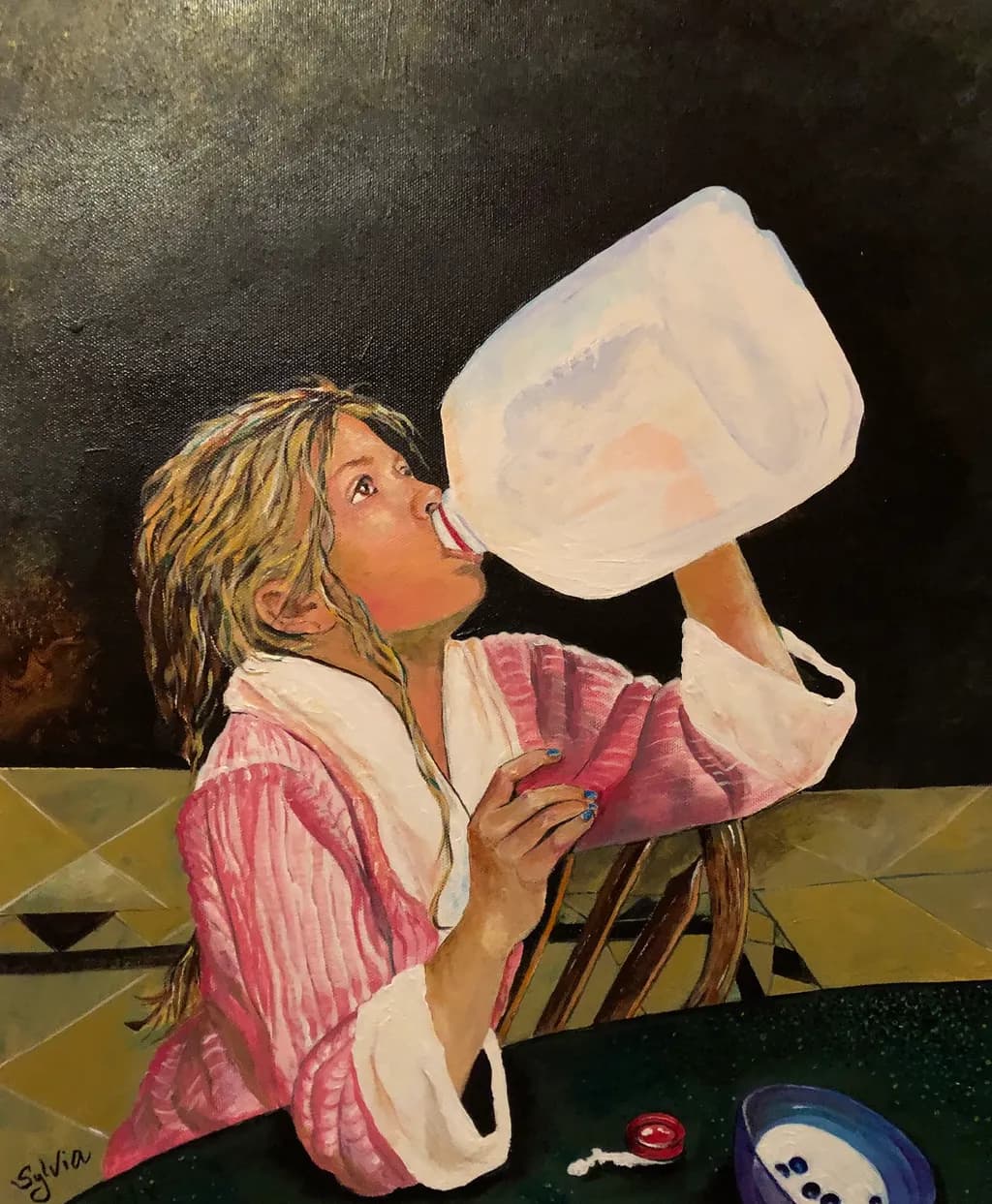 Whimsical Moments: A Child's Joy in Everyday Rituals