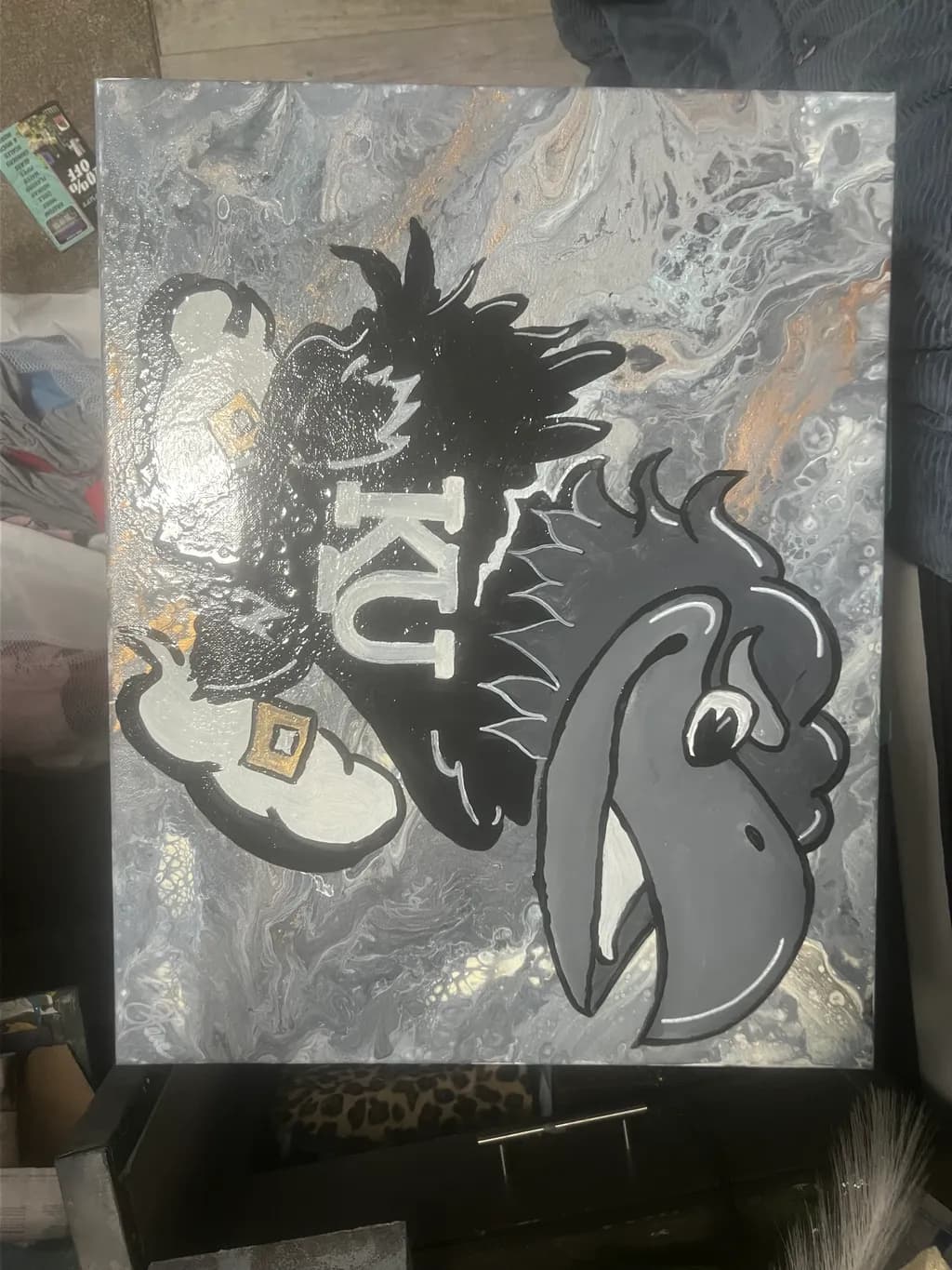 Dynamic Contrast: A Bold Abstract Representation of Spirit and Identity