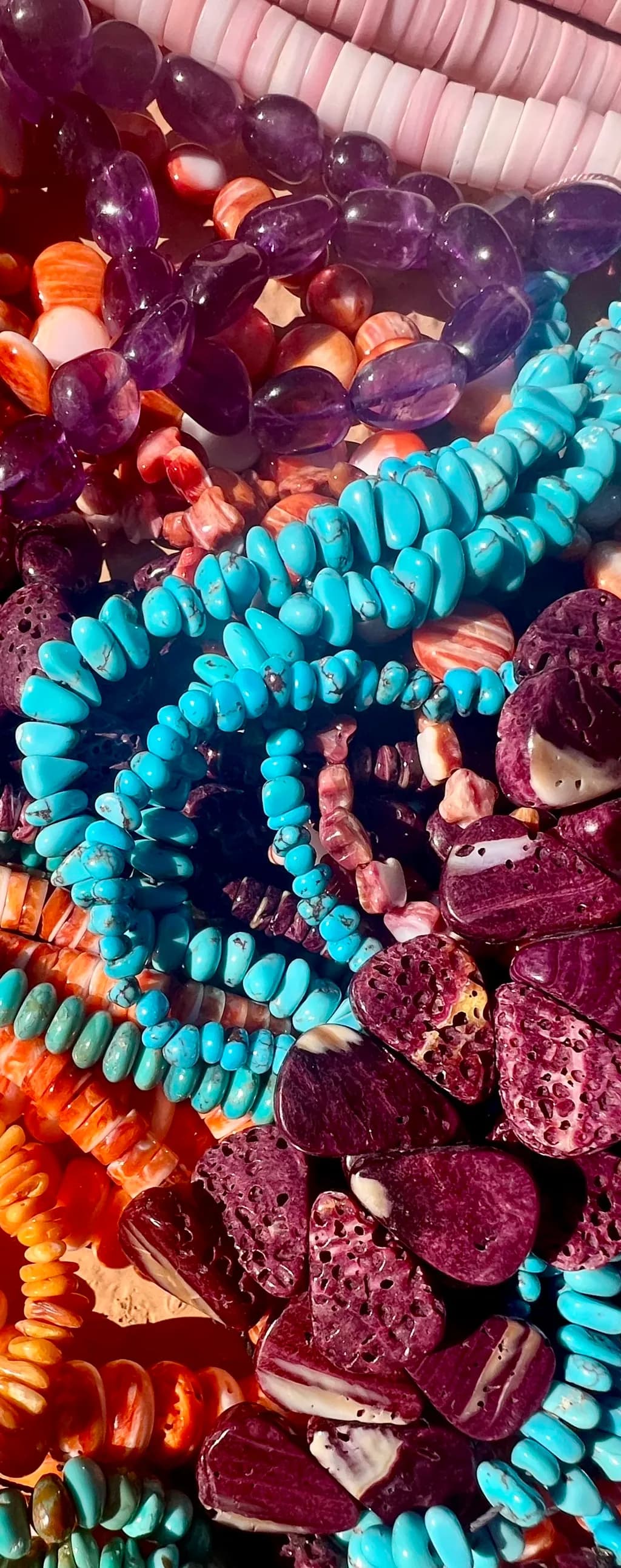 Vibrant Harmony: A Handcrafted Collection of Southwestern Gemstone Jewelry