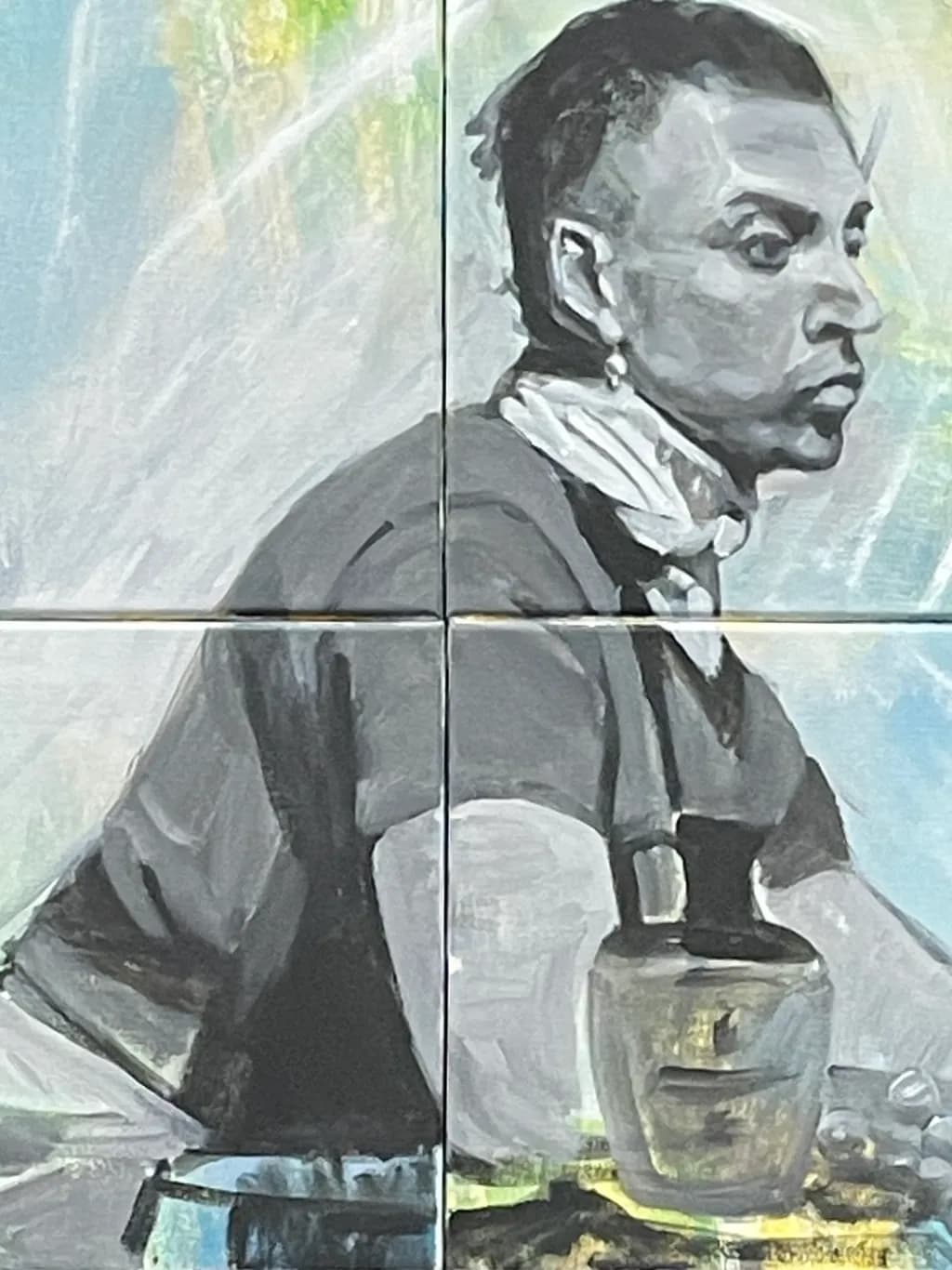 Reflections of Identity: A Contemporary Portrait in Monochrome and Color
