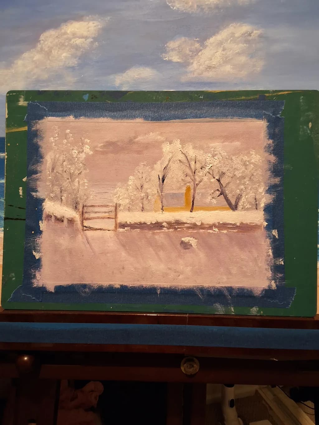 Snowy Winter Landscape