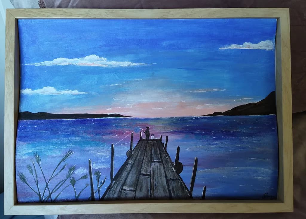 Sunset Dockside