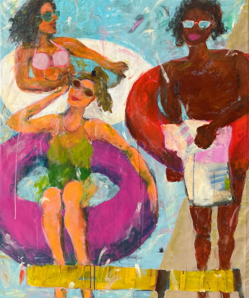 Poolside Gathering