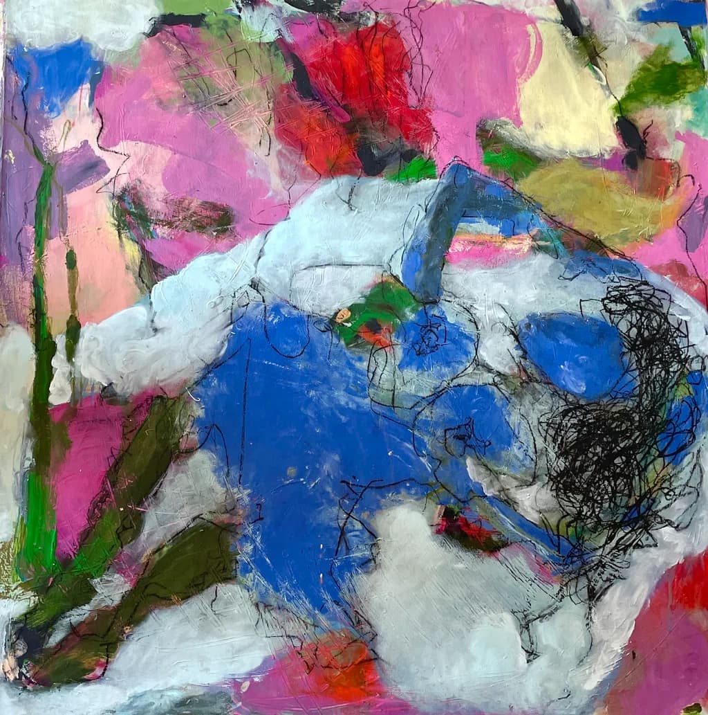 Whispers of Color: An Abstract Journey Through Emotion and Form