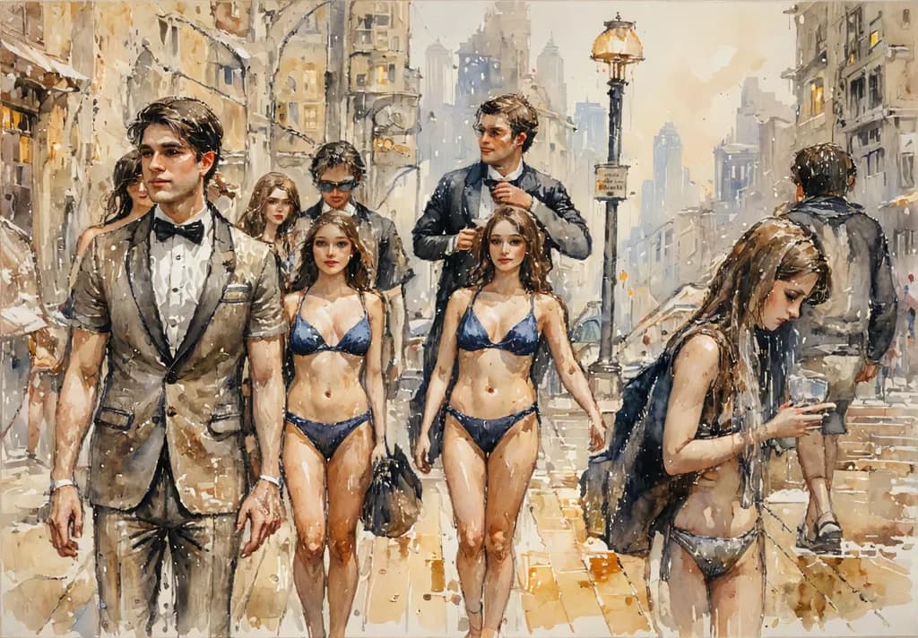 Urban Street Scene