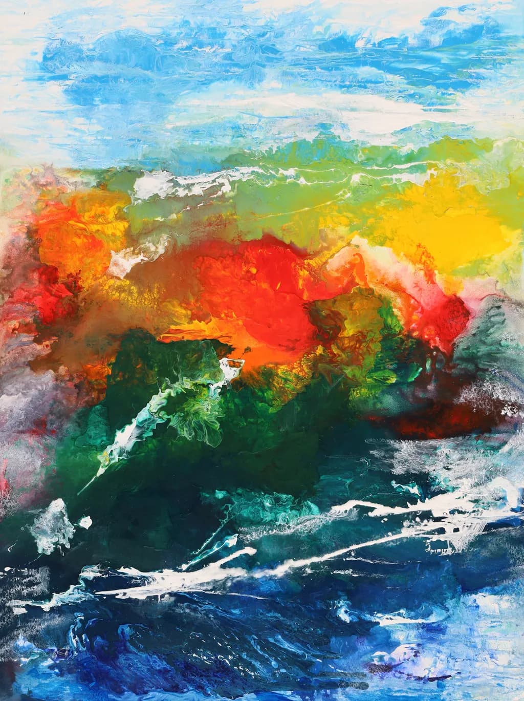 Turbulent Horizons