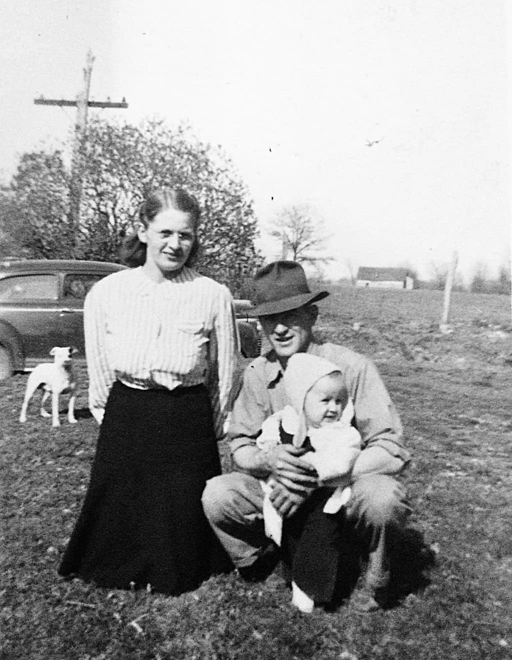Timeless Family Bonds: A Vintage Portrait of Love and Togetherness