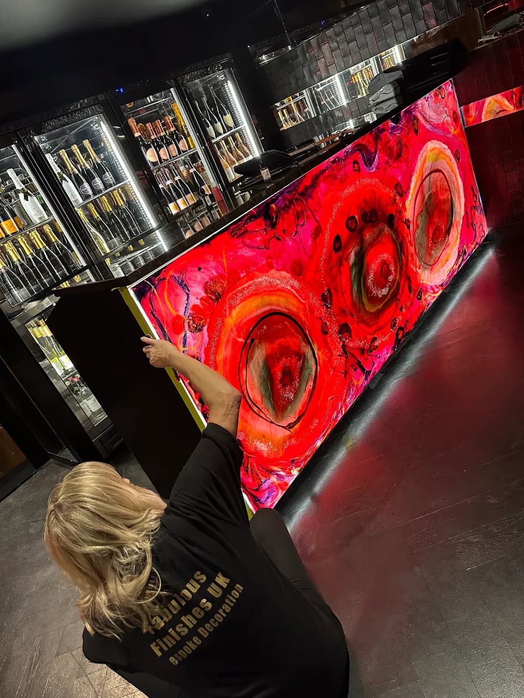 Vibrant Elegance: A Bold Fusion of Color and Texture in Contemporary Design
