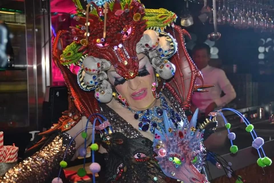 Vibrant Transformation: A Dazzling Display of Drag Artistry and Fantasy