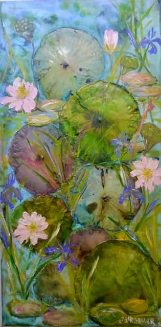 Serenity in Bloom: A Lush Water Lily Oasis