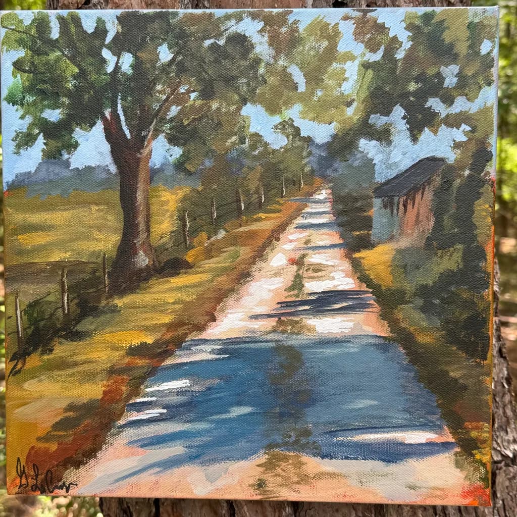 Shadows Along the Lane