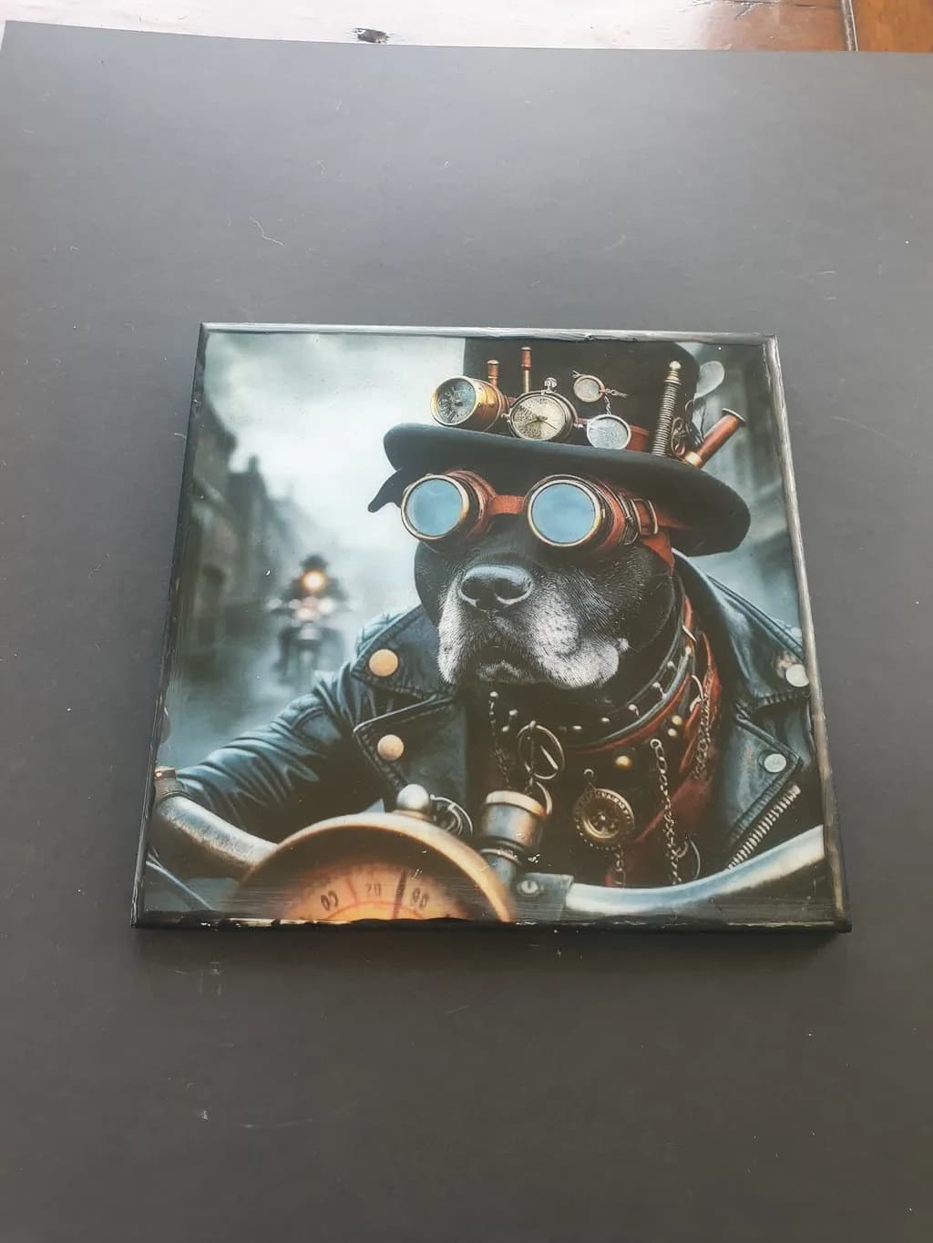 Steampunk Canine Adventurer: A Journey Through Time and Style