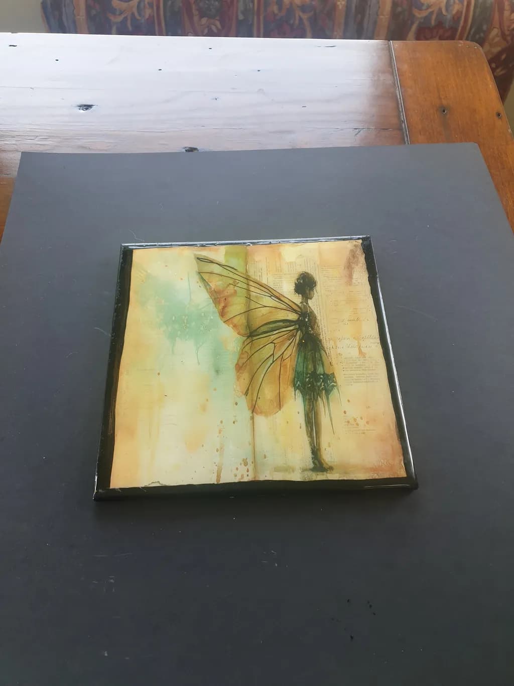 Whispers of Enchantment: A Delicate Fairy in Watercolor Dreams