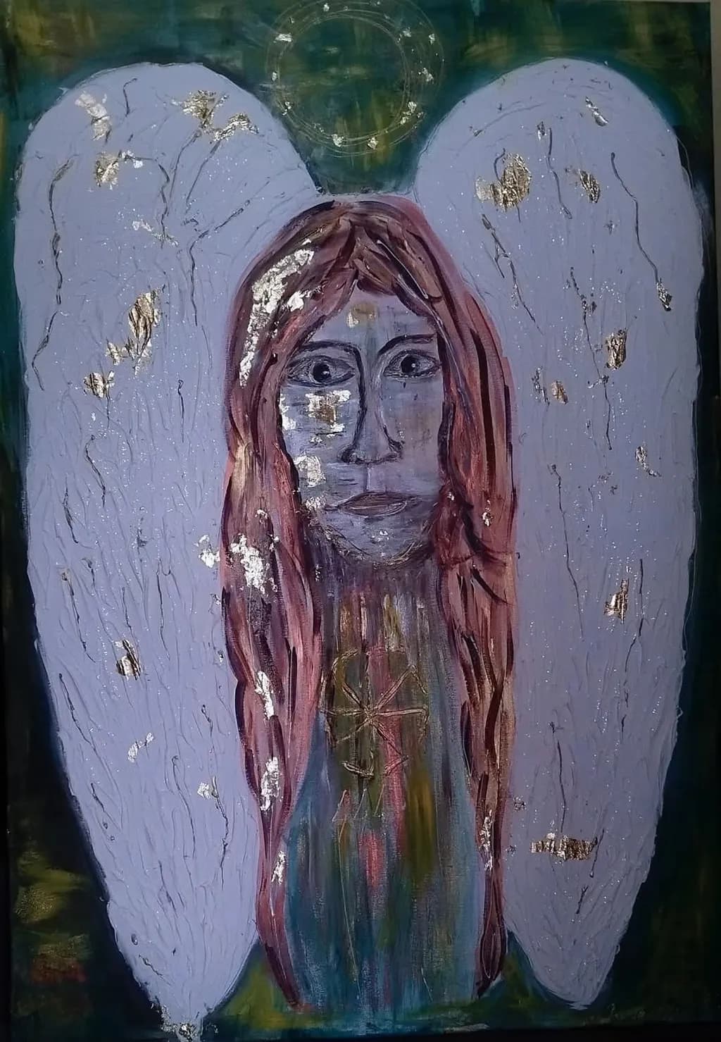 Celestial Guardian: An Ethereal Angel Embracing Light and Spirit