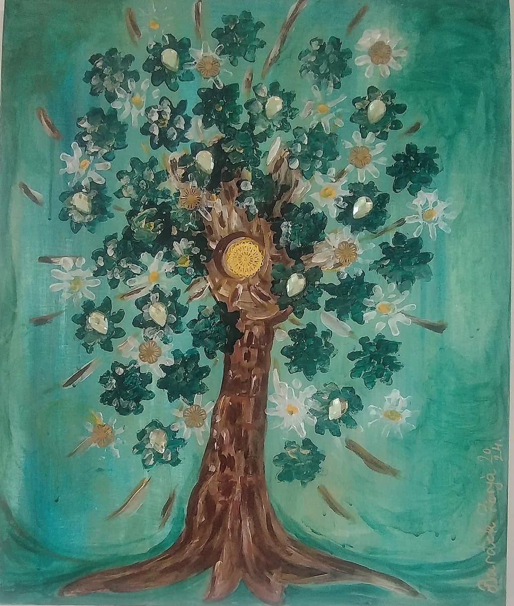 Whispers of Spring: A Vibrant Tree of Life in Bloom