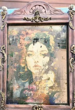 Weathered Rose Portrait
