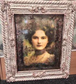 Antique Ornate Portrait