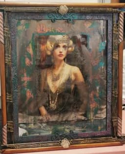 Gilded Portrait