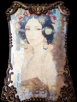 Gilded Portrait