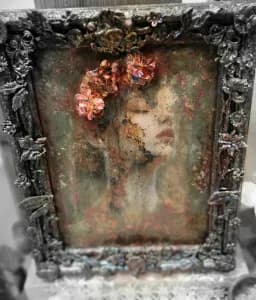 Faded Floral Portrait