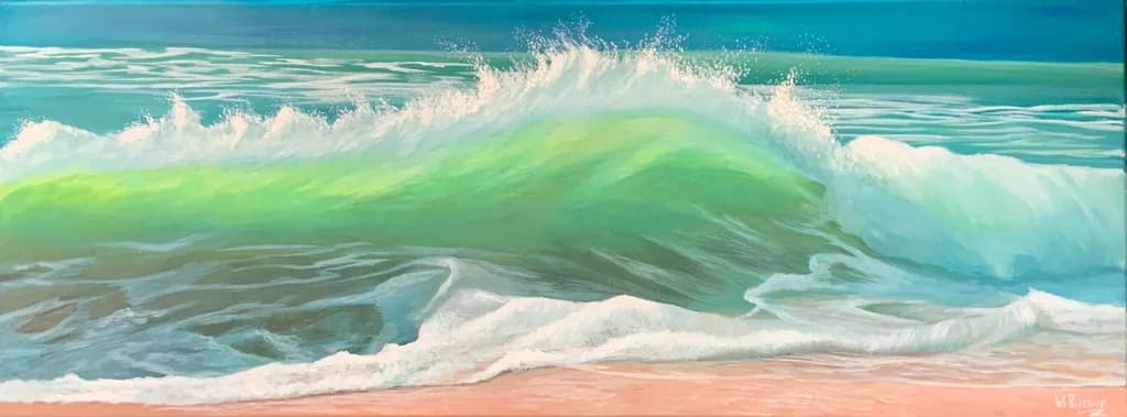 Ocean's Whisper: A Dance of Waves and Serenity